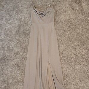 Birdy Grey Taupe Maxi Dress